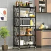 Foldable-Storage-rack-1 Steel Rack 5 layer