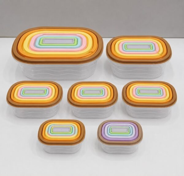 IMG-20260728-WA0052 7 Pcs Transperant Container Set