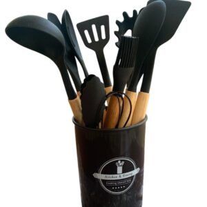 12 Pcs Silicon Spoon Set