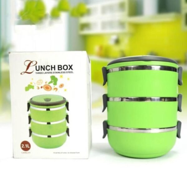 3 Layer Hot Lunch Box