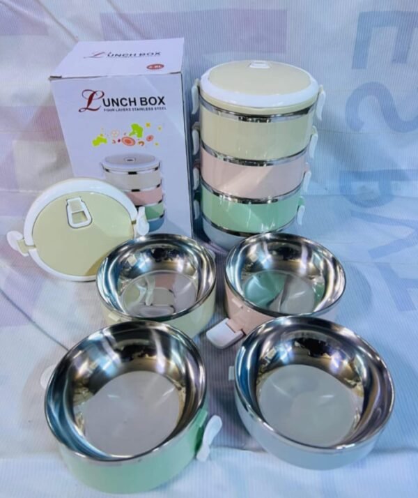 4 Layer Hot Lunch Box