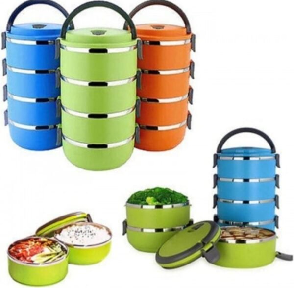 4 Layer Hot Lunch Box