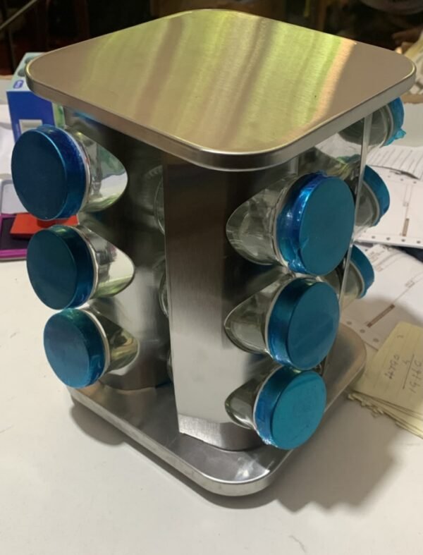 Spice Rack-12 Bottles Rotating