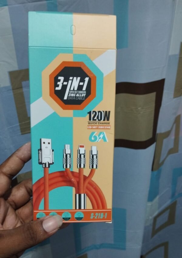 3 in 1 Charging Cable