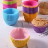 IMG_20260725_115724_145 12 Pcs Silicon Cup Cake Mould
