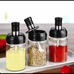 3 Pcs Spice Bottles