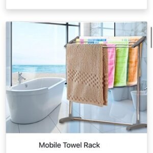 Mobile Towel Rack