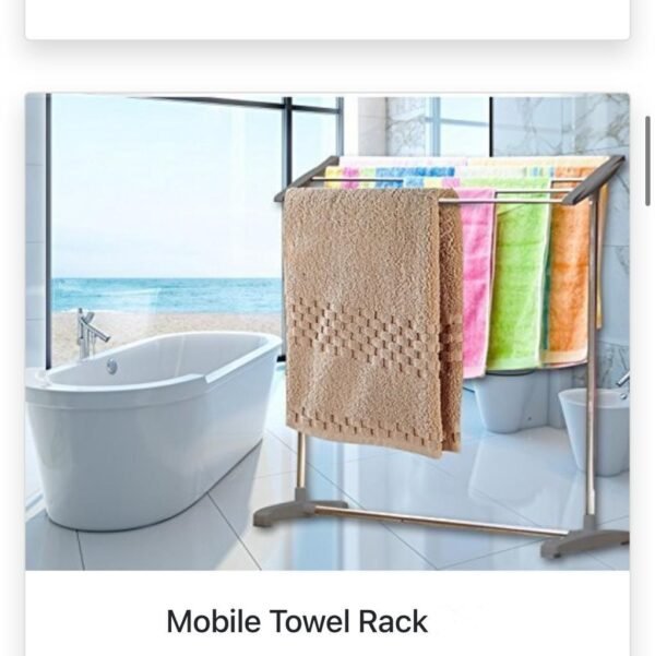 Mobile Towel Rack