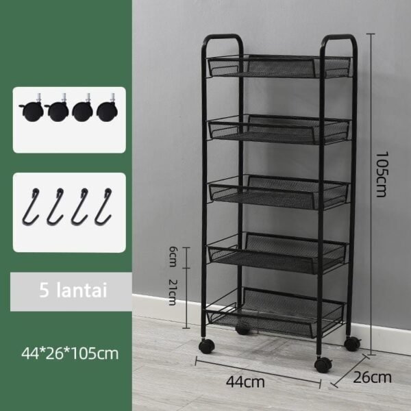 Five Layer Cover Steel Rack