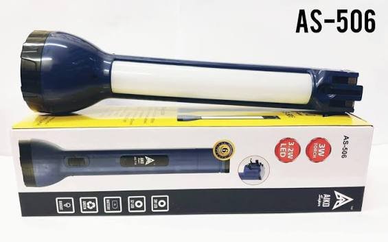 AIKO AS-506 Rechargeable Torch with Emergency Lamp